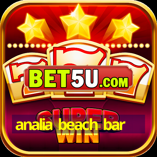 analia beach bar